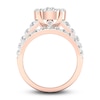 Thumbnail Image 4 of Diamond Bridal Set 2 ct tw Round 14K Rose Gold