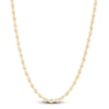 Thumbnail Image 1 of Solid Silk Rope Chain Necklace 14K Yellow Gold 24&quot; 3.7mm