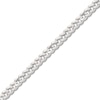 Thumbnail Image 2 of Solid Curb Bracelet 10K White Gold 8.5&quot;