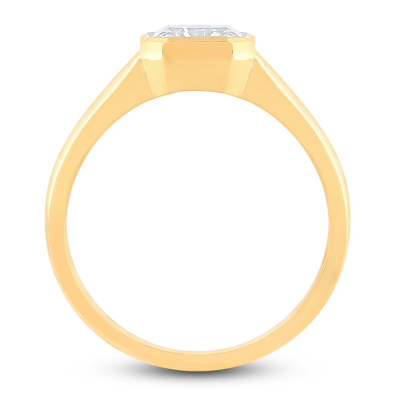 Diamond Engagement Ring 1/2 ct tw Baguette 14K Yellow Gold