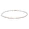 Thumbnail Image 1 of Yoko London White Freshwater Cultured Pearl Necklace 18K Yellow Gold 18&quot;