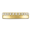 Thumbnail Image 3 of Diamond Pave Wedding Band 1/3 ct tw 14K Yellow Gold 4.8mm