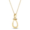 Thumbnail Image 1 of Diamond Pendant Necklace 1/15 ct tw 10K Yellow Gold