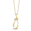 Thumbnail Image 2 of Diamond Pendant Necklace 1/15 ct tw 10K Yellow Gold