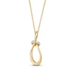 Thumbnail Image 3 of Diamond Pendant Necklace 1/15 ct tw 10K Yellow Gold