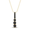 Thumbnail Image 1 of Pnina Tornai Black Diamond Pendant Necklace 3/4 ct tw 14K Yellow Gold