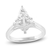 Thumbnail Image 1 of Certified Diamond Engagement Ring Setting 1/2 ct tw 14K White Gold