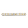 Thumbnail Image 2 of Certified Diamond Marquise & Round-Cut Anniversary Ring 1/4 ct tw 14K Yellow Gold