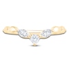 Thumbnail Image 3 of Round & Marquise-Cut Diamond Contour Ring 1/4 ct tw 14K Yellow Gold