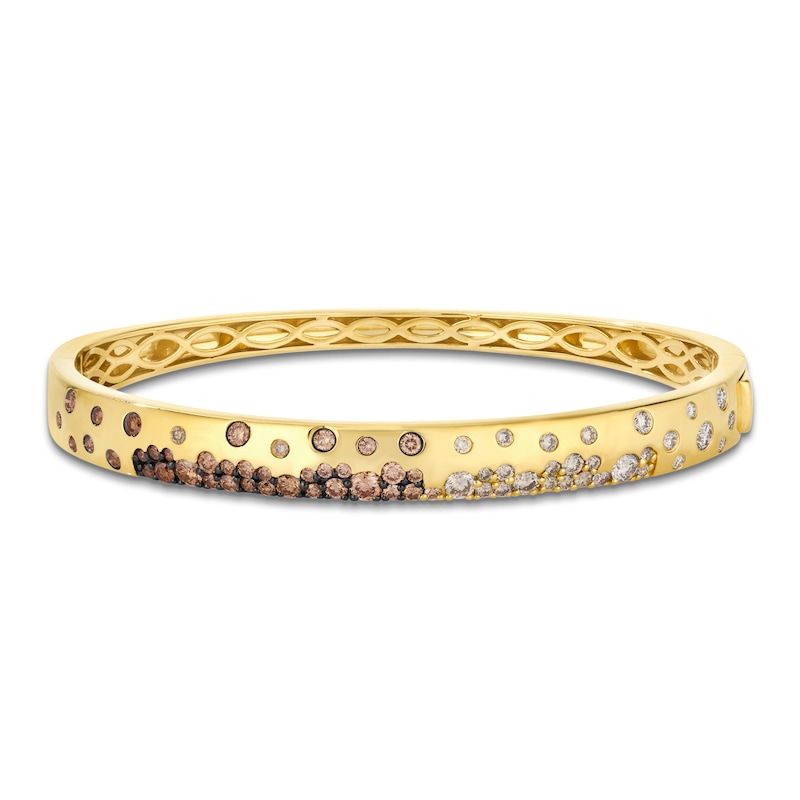 Main Image 1 of Le Vian Tramonto D'Oro Diamond Bangle Bracelet 1-7/8 ct tw 14K Honey Gold