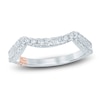 Thumbnail Image 1 of Pnina Tornai Diamond Split Shank Contour Wedding Band 1/3 ct tw 14K White Gold