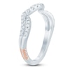 Thumbnail Image 2 of Pnina Tornai Diamond Split Shank Contour Wedding Band 1/3 ct tw 14K White Gold