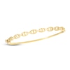 Thumbnail Image 2 of Mariner Link Bangle Bracelet 14K Yellow Gold