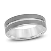 Thumbnail Image 1 of Men's Sandblast Wedding Band Tungsten Carbide 7mm