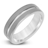 Thumbnail Image 2 of Men's Sandblast Wedding Band Tungsten Carbide 7mm