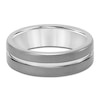 Thumbnail Image 3 of Men's Sandblast Wedding Band Tungsten Carbide 7mm