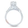 Thumbnail Image 4 of Pnina Tornai Pear-Shaped Lab-Created Diamond Bypass Engagement Ring 2-7/8 ct tw 14K White Gold