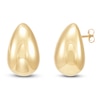 Thumbnail Image 2 of Teardrop Stud Earrings 10K Yellow Gold