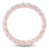 Thumbnail Image 2 of Certified Cushion-Cut Diamond Eternity Band 1-5/8 - 2 ct tw 14K Rose Gold