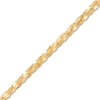 Thumbnail Image 3 of Italia D'Oro Four-Strand Valentino Mirror Chain Bracelet 14K Yellow Gold 7.25&quot;