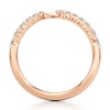 Thumbnail Image 2 of J'Lure Lab-Grown Diamond Contour Wedding Band 1/3 ct tw 18K Rose Gold