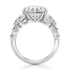 Thumbnail Image 2 of J'Lure Octagon Step-Cut Lab-Created Diamond Engagement Ring 4-3/4 ct tw 18K White Gold