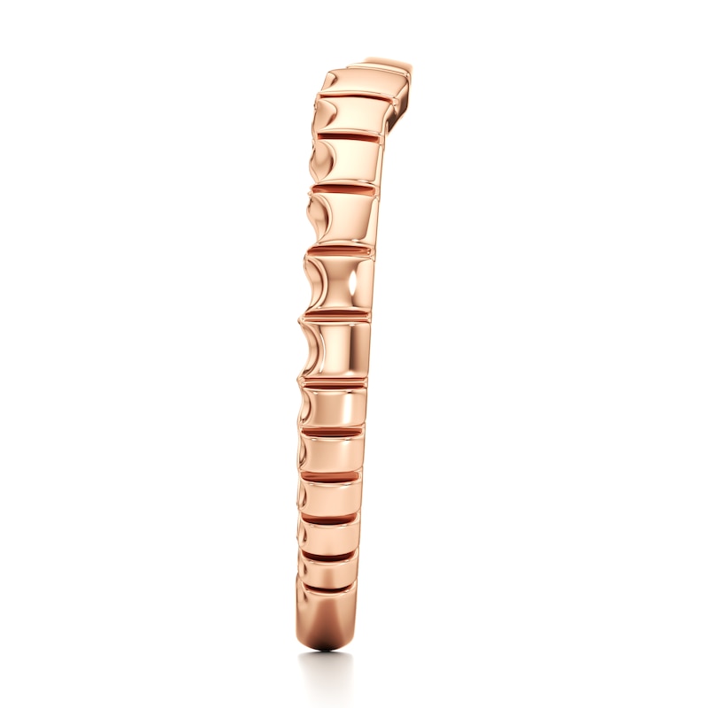 Main Image 3 of J'Lure Contour Wedding Band 18K Rose Gold