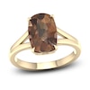 Thumbnail Image 1 of Natural Smoky Quartz Ring 14K Yellow Gold