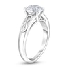 Thumbnail Image 2 of Diamond Solitaire Infinity Engagement Ring 3/4 ct tw Round 14K White Gold (I2/I)