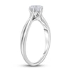 Thumbnail Image 2 of Diamond Solitaire Twist Engagement Ring 1/2 ct tw Round 14K White Gold (I2/I)