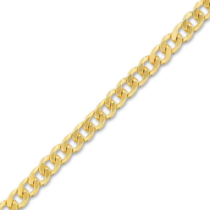 Curb/Paperclip Bracelet 14K Yellow Gold 6"