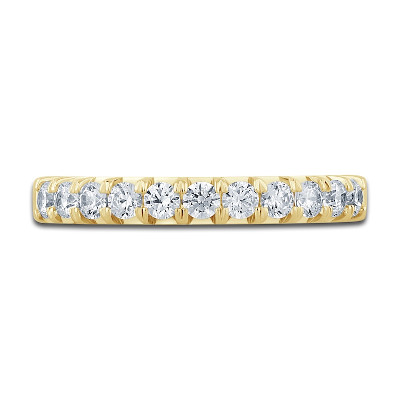 Main Image 1 of Diamond Anniversary Band 1/2 ct tw Round 14K Yellow Gold