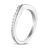 Thumbnail Image 2 of Vera Wang WISH Diamond Wedding Band 1/3 ct tw Round 14K White Gold