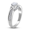 Thumbnail Image 2 of Diamond Twist Engagement Ring 3/4 ct tw Round 14K White Gold