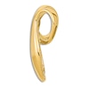 Thumbnail Image 2 of High-Polish Teardrop Slide Charm 14K Yellow Gold