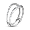 Thumbnail Image 2 of Diamond Anniversary Enhancer Band 1/4 ct tw Round 14K White Gold