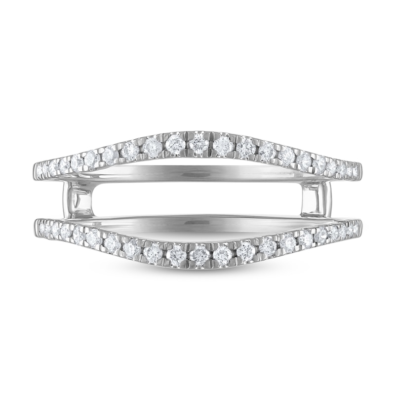 Main Image 3 of Diamond Anniversary Enhancer Band 1/4 ct tw Round 14K White Gold