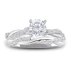 Thumbnail Image 3 of Diamond Twist Bridal Set 1 ct tw Round 14K White Gold