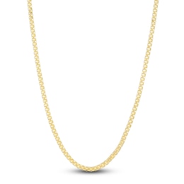 Bismark Chain Necklace 14K Yellow Gold 16&quot; 2.4mm