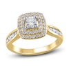 Thumbnail Image 1 of Round Diamond Engagement Ring 7/8 ct tw 14K Yellow Gold