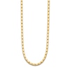 Thumbnail Image 2 of High-Polish Square Barrel Chain Necklace 24K Yellow Gold 18&quot; 3.0mm