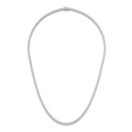 Brilliant Moments Diamond Tennis Necklace 12 ct tw 14K White Gold 22.25&quot;