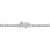 Thumbnail Image 3 of Brilliant Moments Diamond Tennis Necklace 12 ct tw 14K White Gold 22.25&quot;