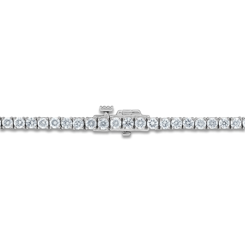 Main Image 3 of Brilliant Moments Diamond Tennis Necklace 12 ct tw 14K White Gold 22.25&quot;