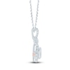 Thumbnail Image 2 of Pnina Tornai Oval & Round Diamond Pendant Necklace 3/4 ct tw 14K White Gold