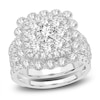 Thumbnail Image 0 of Diamond Bridal Set 3 ct tw Round 14K White Gold