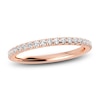 Thumbnail Image 1 of Juliette Maison Natural White Sapphire Eternity Ring 10K Rose Gold