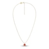 Thumbnail Image 2 of Juliette Maison Natural Ruby Pendant Necklace 10K Yellow Gold