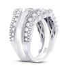 Thumbnail Image 2 of Lab-Created Diamond Enhancer Band 1-1/4 ct tw Round 14K White Gold