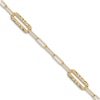 Thumbnail Image 1 of High-Polish Oval Link Bracelet 14K Yellow Gold 7&quot;